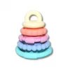 Ohitsperfect Baby Shower Pastel Stacker And Teether Toy