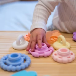 Ohitsperfect Baby Shower Pastel Stacker And Teether Toy