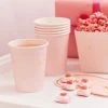 Ohitsperfect Pink Pamper Party Paper Cups Kids Birthday