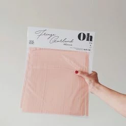 Ohitsperfect Fringe Garland - Pastel Pink Bridal Shower & Hens