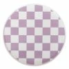 Ohitsperfect Porcelain Plate - Lilac Checkered (Factory Seconds) Porcelain Plates