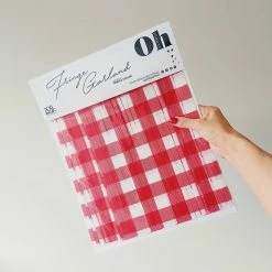 Ohitsperfect Fringe Garland - Vichy Red