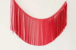 Ohitsperfect Bridal Shower & Hens Fringe Garland - Red