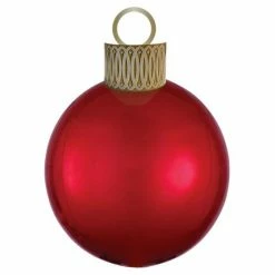 Ohitsperfect Red Ornament Christmas Balloon Kit