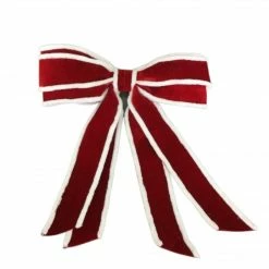 Ohitsperfect Red White Christmas Bow