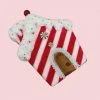 Christmas Red White Striped Candy House Hanging Ornament 2 Christmas Red White Striped Candy House Hanging Ornament