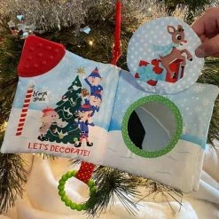 Ohitsperfect Christmas Rudolph Soft Book