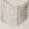 Ohitsperfect Bridal Shower & Hens Fringe Garland - White & Gold Splash