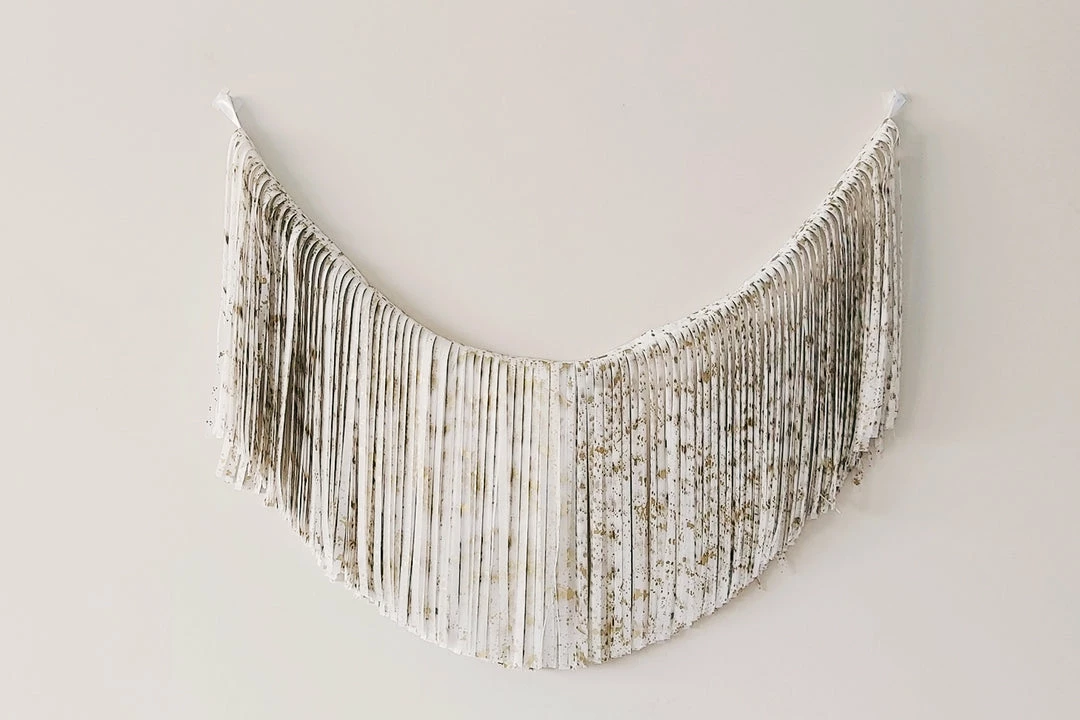 Ohitsperfect Bridal Shower & Hens Fringe Garland - White & Gold Splash 5 Ohitsperfect Bridal Shower & Hens Fringe Garland - White & Gold Splash