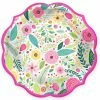 Ohitsperfect Spring Blossoms Paper Salad Plate