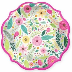 Ohitsperfect Spring Blossoms Paper Salad Plate