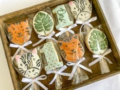 Ohitsperfect Kids Birthday Jungle Safari Cookie Pops