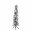 Ohitsperfect Scandinavian Fir Snow Tree 5.5 Foot - 100 LED