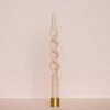 Ohitsperfect Speckled Twist Candle - Blush 28cm Mother’s Day