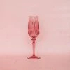 Ohitsperfect Champagne Flute Set Of 4 - Strawberry Donut