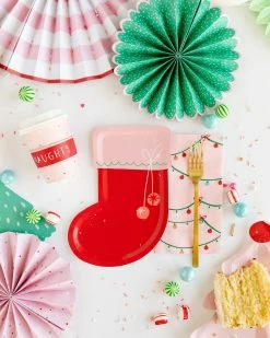 Ohitsperfect Christmas String Of Lights Guest Towel Napkin 24pk