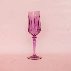 Ohitsperfect Champagne Flute Set Of 4 - Sweet Lilac
