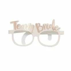 Ohitsperfect Pink & Rose Gold Team Bride Hens Party Glasses Bridal Shower & Hens