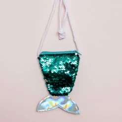 Ohitsperfect Kids Birthday Mermaid Coin Purse - Teal
