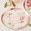 Ohitsperfect Team Bride Floral Hens Party Plates Bridal Shower & Hens 2 Ohitsperfect Team Bride Floral Hens Party Plates Bridal Shower & Hens