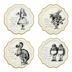 Ohitsperfect Kids Birthday Truly Alice Paper Plates