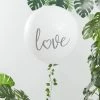 Ohitsperfect White Giant Printed Love Balloon
