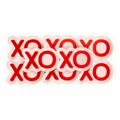 Ohitsperfect Bridal Shower & Hens XOXO Shaped Plates 8pk