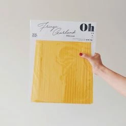 Ohitsperfect Bridal Shower & Hens Fringe Garland - Egg Yolk 9 Ohitsperfect Bridal Shower & Hens Fringe Garland - Egg Yolk