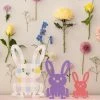 Ohitsperfect Stand Up Acrylic Bunny Set Easter