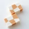 Ohitsperfect Handmade Soap - Wavy Checkered Apricot