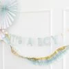 Ohitsperfect It's A Boy Baby Shower Banner 2 Ohitsperfect It's A Boy Baby Shower Banner