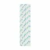 Ohitsperfect Blue & Green Polka Dot Paper Straws