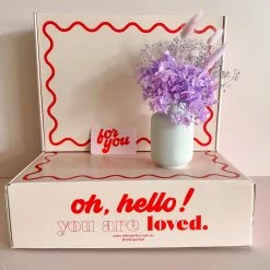 Ohitsperfect Bitty Bud Vase Arrangement - Lilac