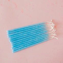 Ohitsperfect Bees Wax Party Candles - Sky Blue