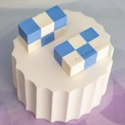 Ohitsperfect Mother’s Day Handmade Soap - Checkered Blue