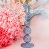 Ohitsperfect Blue Bubble Glass Candleholder Baby Shower 1 Ohitsperfect Blue Bubble Glass Candleholder Baby Shower