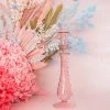 Ohitsperfect Blush Dot Glass Candleholder
