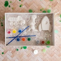 Ohitsperfect Kids Birthday Paint Your Own Plaster Set - Adventure