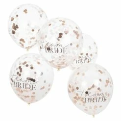 Ohitsperfect Confetti Filled Team Bride Hen Party Balloons