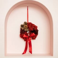 Ohitsperfect Christmas Cherry Spice Wreath