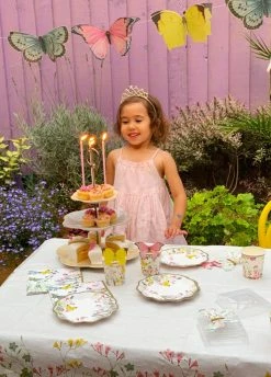 Ohitsperfect Kids Birthday Fairy Paper Cups With Butterfly Detail