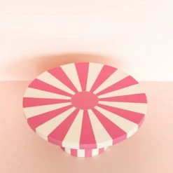 Ohitsperfect Sunburst Resin Cake Stand Candy Pink Bridal Shower & Hens