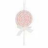 Ohitsperfect Pink And White Swirl Lollipop Hanging Ornaments Christmas