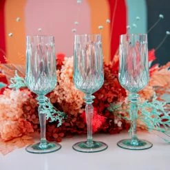 Ohitsperfect Sea Foam Champagne Flute 7 Ohitsperfect Sea Foam Champagne Flute