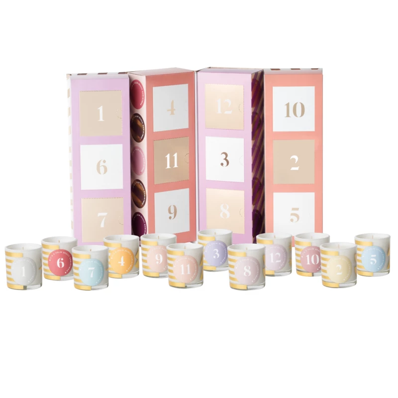 Ohitsperfect Christmas Advent Candle Calendar 4 Ohitsperfect Christmas Advent Candle Calendar