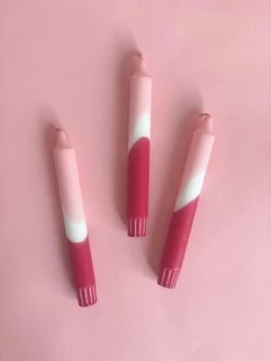 Ohitsperfect Red Velvet Dip Dyed Candle