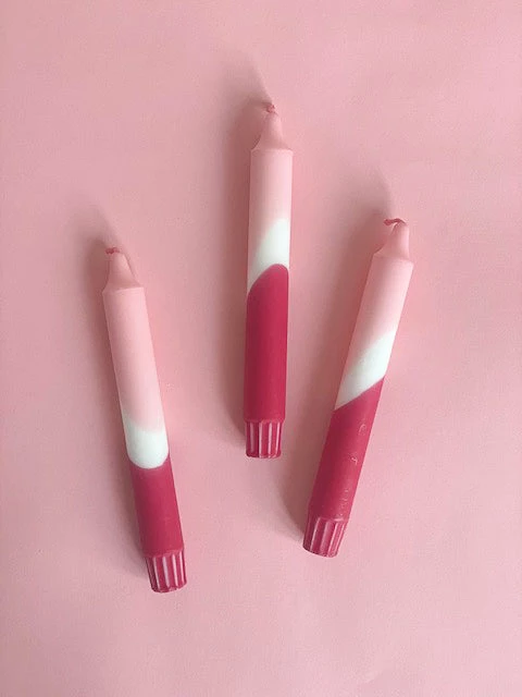 Ohitsperfect Red Velvet Dip Dyed Candle 4 Ohitsperfect Red Velvet Dip Dyed Candle