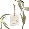 Ohitsperfect Ceramic Christmas Tag Ornament ‘merry Christmas’