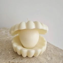 Ohitsperfect Clam Shell Pearl Candle Kids Birthday 7 Ohitsperfect Clam Shell Pearl Candle Kids Birthday