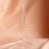 Ohitsperfect Dazzle Bar Clear Ripple Glass Candle Holder 2 Ohitsperfect Dazzle Bar Clear Ripple Glass Candle Holder